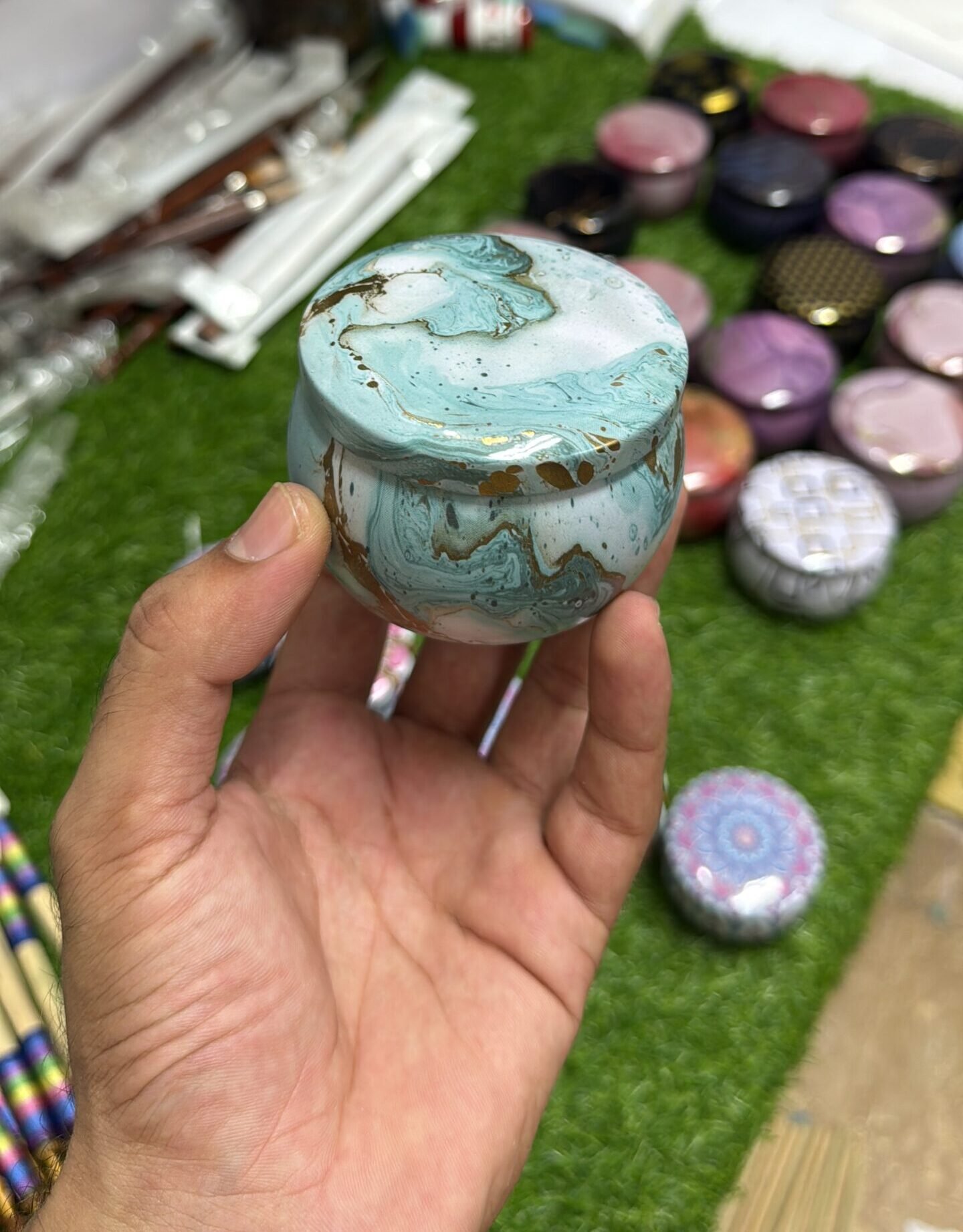 Fancy Tin InkPots
